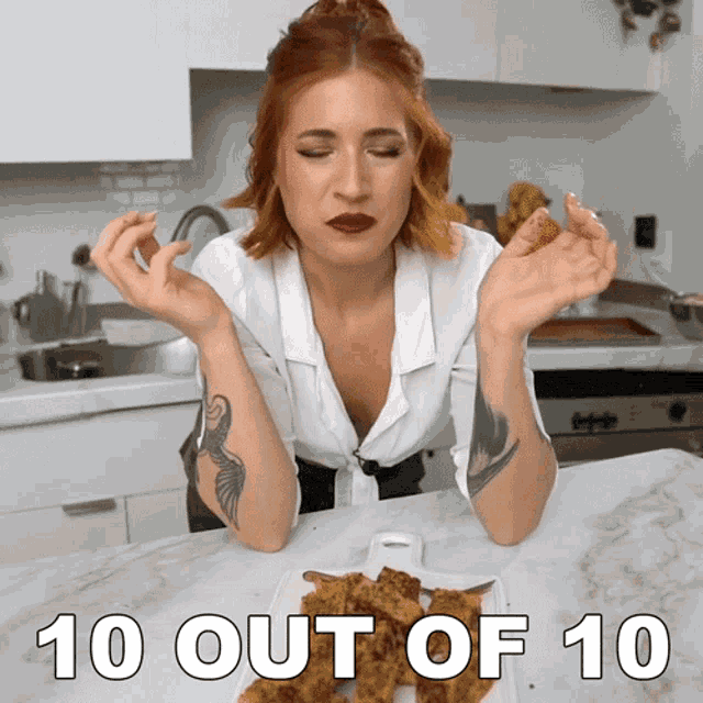 10out Of10 Candice Hutchings GIF - 10out Of10 Candice Hutchings Edgy Veg GIFs