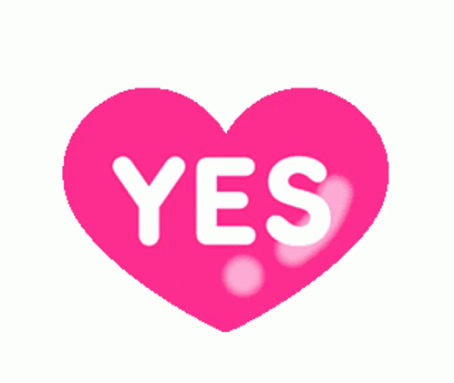 Yes No Heart GIF - Yes No Heart Love GIFs