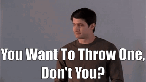 One Tree Hill Nathan Scott GIF - One Tree Hill Nathan Scott You Want To Throw One Dont You GIFs