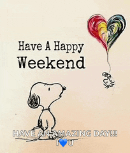 a picture of snoopy holding a heart shaped balloon