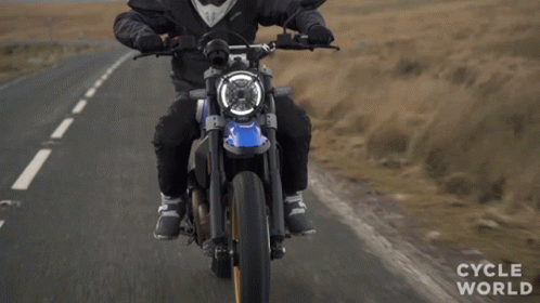 Riding Motorcycle Cycle World GIF - Riding Motorcycle Cycle World On The Road GIFs