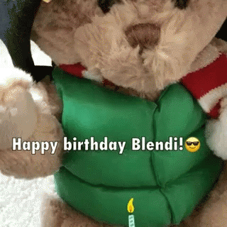 Blendi Birthday GIF - Blendi Birthday Teddy GIFs