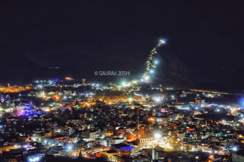 Pushkar City GIF - Pushkar City Lights GIFs