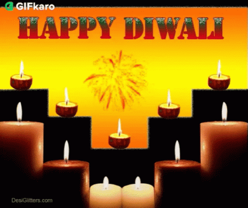 Happy Diwali Gifkaro GIF - Happy Diwali Gifkaro Candle GIFs