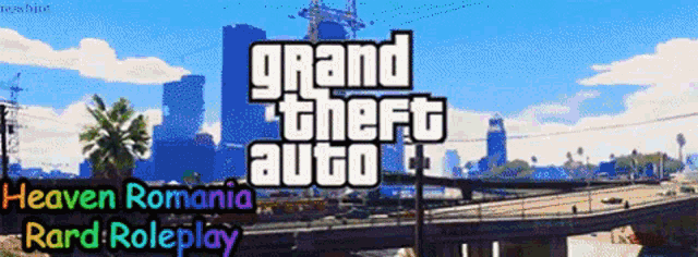 a grand theft auto game is being played in heaven