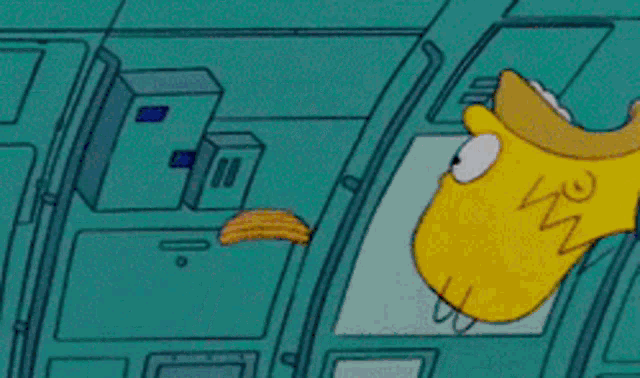 The Simpsons Potato Chip GIF - The Simpsons Potato Chip Homer Simpson GIFs