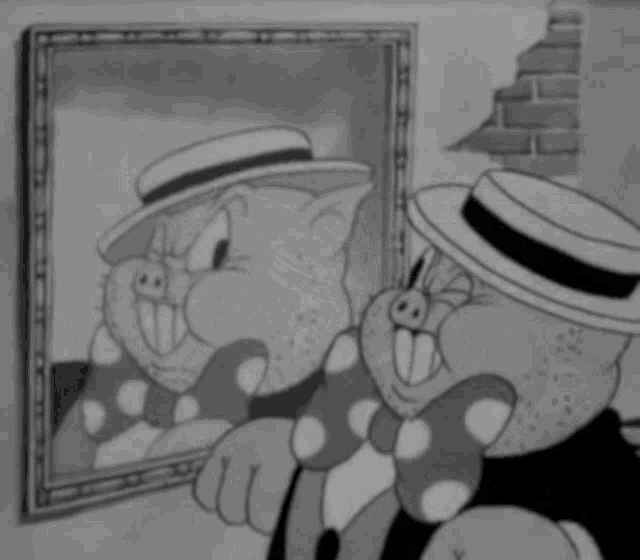 Looney Tunes Mirror GIF - Looney Tunes Mirror Evil GIFs