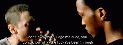 Dude Dont Judge Me GIF - Dude Dont Judge Me Eminem GIFs