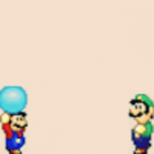 Mario Luigi GIF - Mario Luigi Playing Catch GIFs