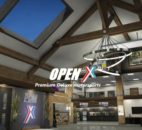 an open x premium deluxe motorsports advertisement