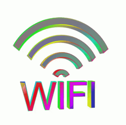 Vaporwave Wifi GIF