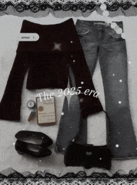 a picture of clothes and a book that says the 2025 era on it