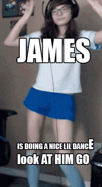 james is doing a nice lil dance look at him go on a poster