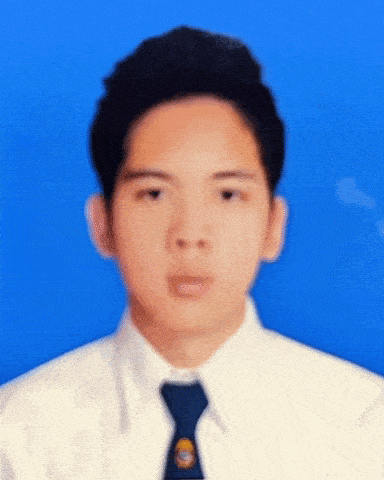 a man wearing a white shirt and tie is standing in front of a blue background