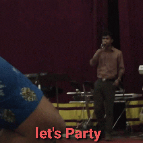 Lets Party Rt Rana GIF - Lets Party Rt Rana Party Time GIFs