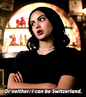 Riverdale Veronia Lodge GIF - Riverdale Veronia Lodge Or Neither Can Be Switzerland GIFs