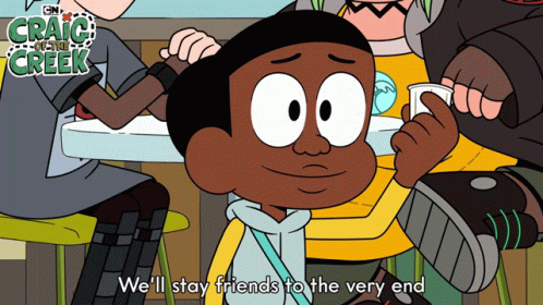 Well Stay Friends To The Very End Craig GIF - Well Stay Friends To The Very End Craig Craig Of The Creek GIFs