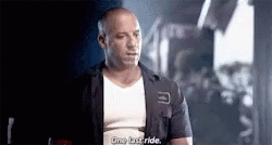 Vin Diesel Fast And Furious GIF - Vin Diesel Fast And Furious One Last Ride GIFs