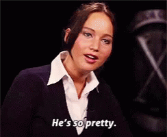 Jennifer Lawrence Hes So Pretty GIF - Jennifer Lawrence Hes So Pretty Hes Pretty GIFs