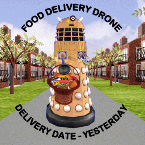 Food Delivery Drone Drone GIF