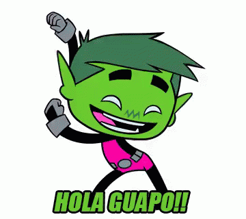 Hola Guapo GIF - Chico Bestia Hola Guapo Joves Titanes GIFs