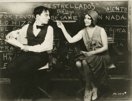 Back To School Buster Keaton GIF - Back To School Buster Keaton Raquel Torres GIFs