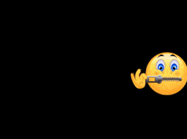 a man talking on a cell phone has a smiley face with a zipper in his mouth