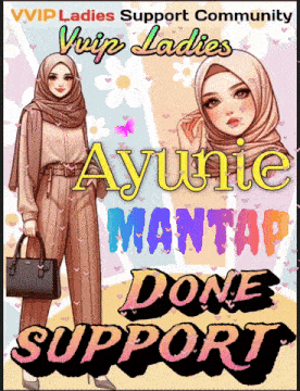 a poster for vip ladies support community