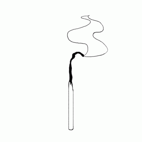 Scorched Matchstick GIF - Scorched Matchstick Smoke GIFs