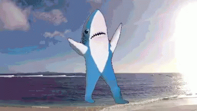 Surfing GIF - Surfing Left Shark Katy Perry GIFs