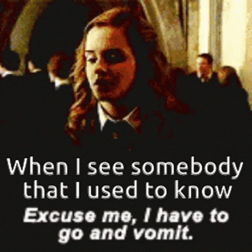 Somebody Used To Know Excuse Me GIF - Somebody Used To Know Excuse Me Vomit GIFs