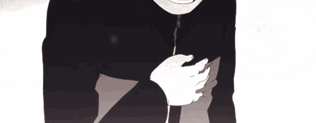 a black and white drawing of a person 's legs with snow falling on them