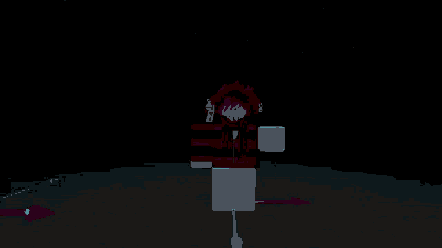 a cartoon character with red hair is wearing a red scarf