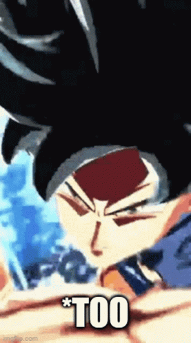 Goku Ultra Instinct GIF - Goku Ultra Instinct Error GIFs