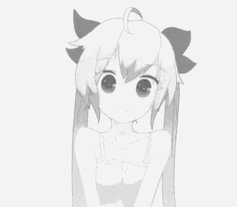 a black and white drawing of a girl with long hair and a heart in her chest .