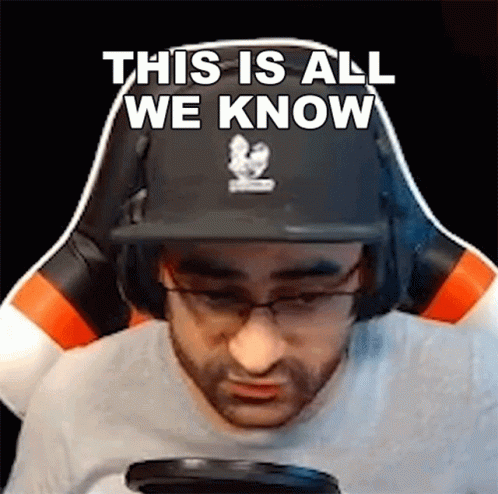 This Is All We Know Doom49 GIF - This Is All We Know Doom49 Its The Only Thing We Know GIFs