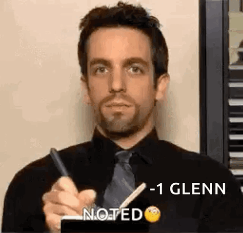 Noted The Office GIF - Noted Note The Office GIFs