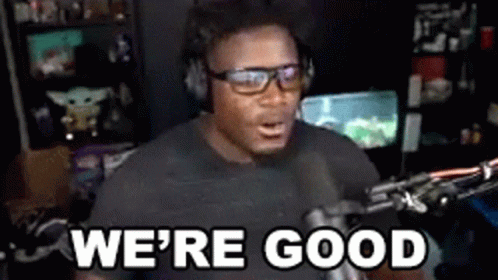 Were Good Deejay Knight GIF - Were Good Deejay Knight We Are Good Now GIFs
