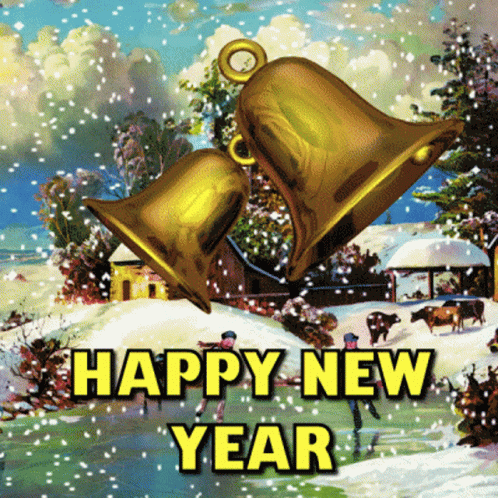 Happy New Year Ring In The New Year GIF - Happy New Year Ring In The New Year New Year Celebrations GIFs