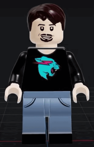 Mrbeast Lego GIF - Mrbeast Lego Youtuber GIFs