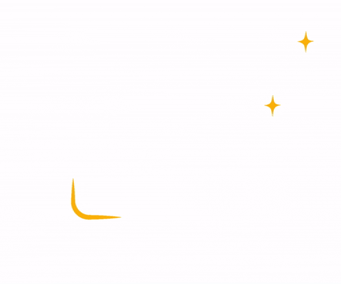 a logo for tu experiencia power with a yellow figure in the background