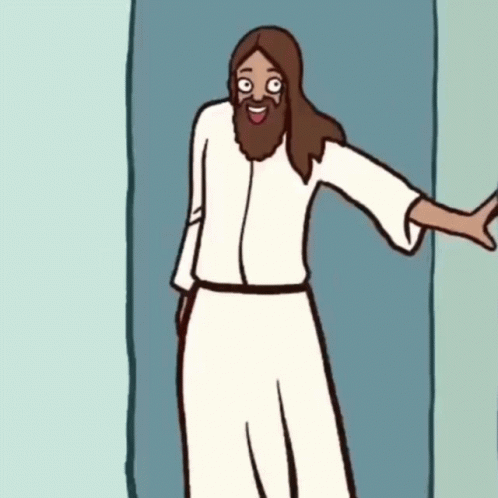 Jesus Comingtotheparty GIF