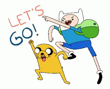 Adventure Time Finn And Jake GIF - Adventure Time Finn And Jake Lets Go GIFs