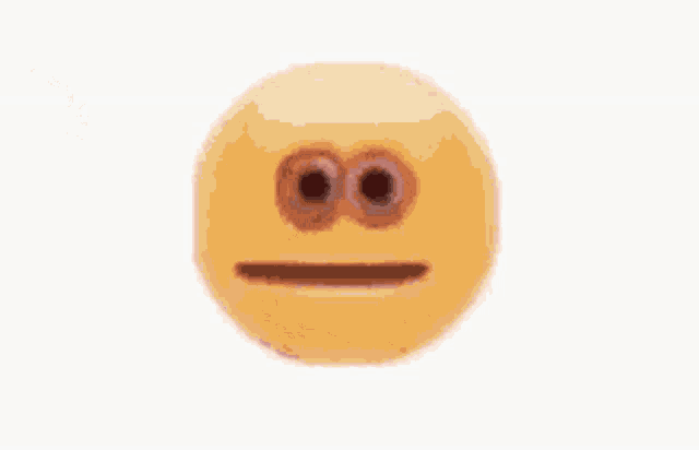 a person is holding a gun in front of an emoji .
