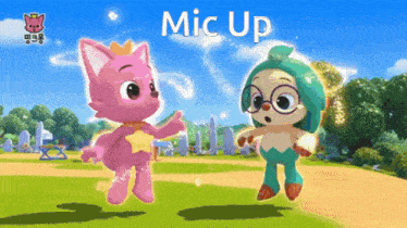 Mic Up Pinkfong GIF - Mic Up Pinkfong GIFs