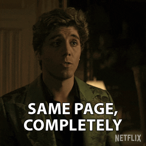 Same Page Completely Adam GIF - Same Page Completely Adam You GIFs