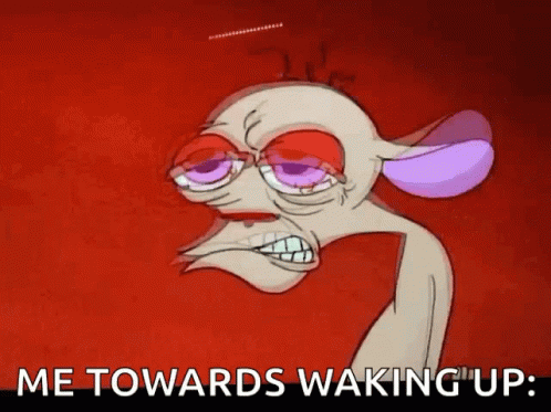 Mad Ren And Stimpy GIF - Mad Ren And Stimpy Tired GIFs
