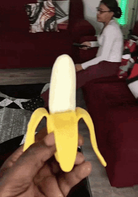 Banana Prank GIF - Banana Prank Lo L GIFs