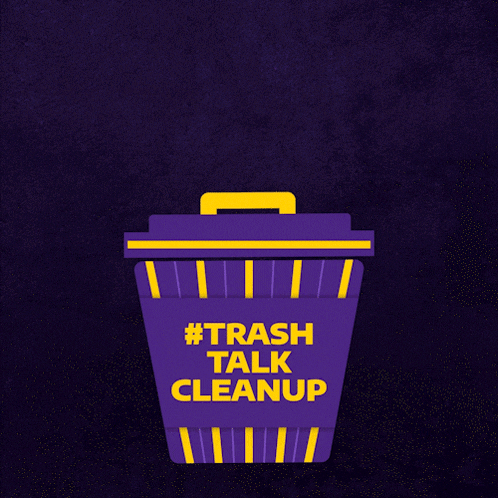 Trash Talk Cleanup Up Warriorz GIF - Trash Talk Cleanup Up Warriorz Fight Against Online Abuse GIFs