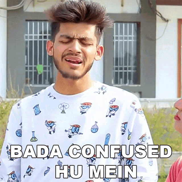 Bada Confused Hu Mein Sumit Bhyan GIF - Bada Confused Hu Mein Sumit Bhyan बहुतउलझाहूँ GIFs